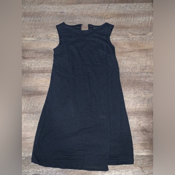 H by Halston Dresses & Skirts - H by Halston Midnight blue Asymmetrical Sleeveless Dress Size 2